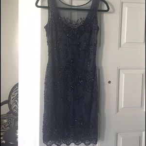 Pissarro Nights beaded dress